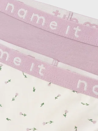 NAME IT - NKFHIPSTER 2P BUTTERCREAM FLORAL NOOS buttercream - Gr. - 164