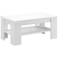 Home affaire Couchtisch Kalmar, rechteckig, 100 x 60 cm, 1 Ablageboden, Sofatisch, Beistelltisch, Kaffetisch, Wohnzimmertisch, coffee table
