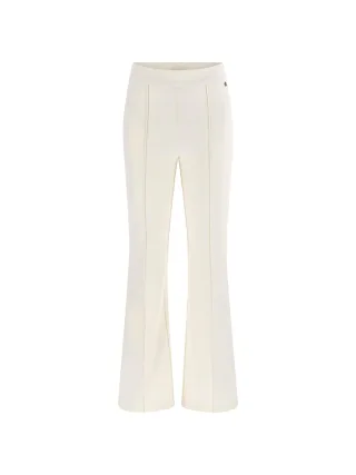 Guess - NEW FLARED EVELINA PANT PEARL WHITE - Gr. - XL