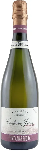 Fontanafredda. Fontanafredda Brut Rose Contessa Rosa Alta Langa DOCG J
