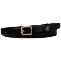 Calvin Klein Ledergürtel SQUARE BUCKLE CK LOOP 15MM Regular fit und größenverstellbar