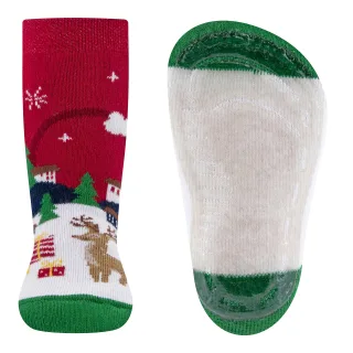 Ewers Strümpfe GmbH - Stoppersocken ..karmin - Gr. - 19.5