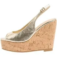 LIPSY Lipsy zehenfreie Metallic-Sandaletten, Keilabsatz Keilsandalette (1-tlg)