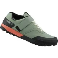 Shimano SHIMANO Fahrradschuhe GE500 MTB SPD Herren/Damen Typ - Größe 44, Grün Fahrradschuh