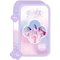 safta Federmäppchen Demon Hunters Kpop Artist 3-teiliges Federmäppchen 37 Stück