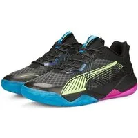 PUMA Hallen-Indoorschuhe Eliminate Power Nitro II schwarz/bunt Herren Badmintonschuh
