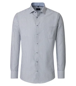 VENTI - Businesshemd langarm blau - Gr. - 52