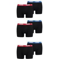 PUMA Boxershorts PUMA Herren Basic Boxershorts 6P (6-St., 6er Pack)