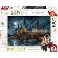 Thomas Kinkade Studios Wizarding World Harry Potter - Hogwarts Castle, Puzzle 1000 Teile