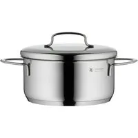 WMF Bratentopf Mini Bratentopf mit Deckel, 16 cm, Cromargan® Edelstahl rostfrei 18/10 (1x Bratentopf mit Deckel 16 cm (Volumen 1,5l, Höhe 10,5 cm) - optimal für Herdplatten mit Ø 14,5 cm, 1-tlg., 1x Bratentopf mit Deckel 16 cm - optimal für Herdplatt