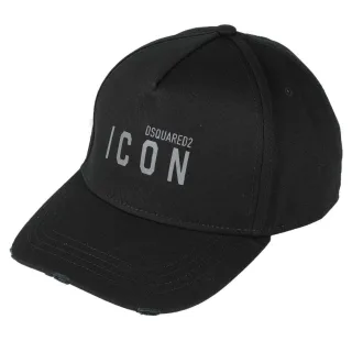 DSquared2 - "Icon" Baseball-Mütze, Alltag (Schwarz)