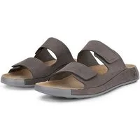 Ecco Cozmo M Pantolette Sommerschuh, Schlappen, Klettschuh mit dezenten Ziernähten