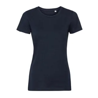 Russell - T-Shirt, Baumwolle aus biologischem Anbau für Damen (Dunkelblau)