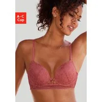 LASCANA Push-up-BH mit Bügel aus floraler Jacquardspitze, sexy Dessous