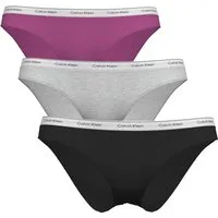 Calvin Klein Underwear Bikinislip BIKINI 3PK (Packung, 3er-Pack) Körpernahe Passform mit elastischem Bund