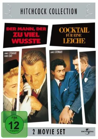 Hitchcock-Collection: Der Mann der zuviel wußte / Cocktail für eine Leiche [2 DVDs]