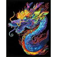 Diamond Painting Drache, Drachen