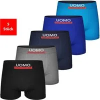 Fashionschmiede Retro Boxer Boxershorts Herren Mikrofaser 5er & 10er Pack Retroshorts Set (Spar-Set, 5-St., 5er-Pack) Keine kratzenden Schilder, Seamless, ohne störende Seitennähte