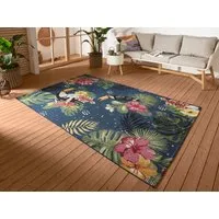 HANSE Home Outdoorteppich Tropical Dream, rechteckig, Höhe: 3 mm, In-& Outdoor, Teppich, Wetterfest, Balkon, Garten, Wohnzimmer, Floral