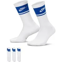 Nike Sportsocken U NK ED ELVD CRW 3P FTA ST-144 mehrfarbiges Design, in den Größen S, M, L und XL erhältlich