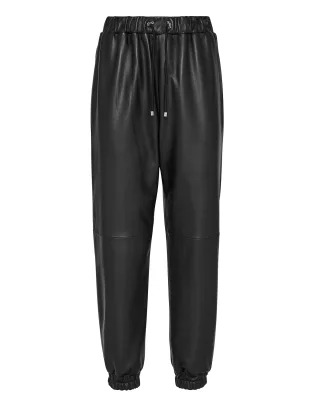 Leder Jogger