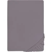 Biberna Spannbettlaken THEA Baumwoll-Jersey mit Elasthan, 160 g/m², Jersey-Elasthan, Gummizug: rundum, (1 Stück), Bettlaken für Matratzen bis 25 cm Höhe, pflegeleicht, bügelfrei