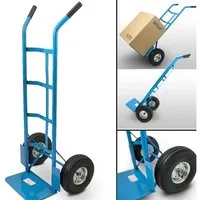 Bituxx Sackkarre 200kg Blau, (MS-15904), Tragkraft 200kg