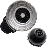 Philips Wiederbefüllbare Espresso-Kapsel 422225969591 Padhalter Kaffeepadhalter einfach, Kunststoff / Metall, Zubehör für Kaffeemaschine, Senseo Switch
