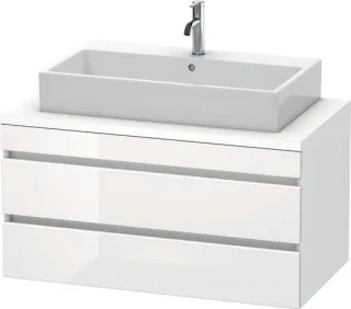 Duravit DuraStyle Konsolenwaschtischunterbau wandhängend Weiß Hochglanz & Matt 1000x548x512 mm - DS5 DS531902218