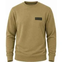 Jack & Jones Sweatshirt Pullover - Rundhalspullover mit Crew-Neck im Regular Fit für Herren Männer Sweatpullover mit Logo-Patch aus Baumwollmischung