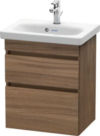 Duravit DuraStyle Waschtischunterbau wandhängend Nussbaum Matt 500x368x610 mm - DS640307979 DS640307979