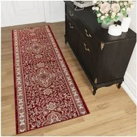 Tapiso Läufer COLORADO, rechteckig, Höhe: 10 mm, Flur Klassisch Kurzflor Muster Schlafzimmer Wohnzimmer