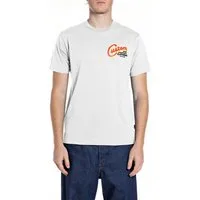 Replay T-Shirt mit Frontprint auf der Brust, Rundhals
