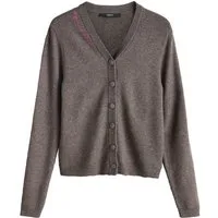 Next Cardigan Superweiche Strickjacke mit V-Ausschnitt (1-tlg)