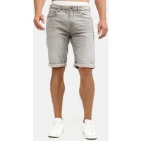 Indicode Jeansshorts Herren Caden Jeans Shorts Herrenshorts mit 5 Taschen, Denimstyle
