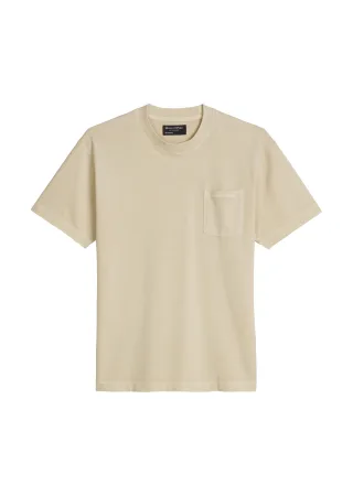 Marc OPolo Casual - T-Shirt relaxed Grey Silk - Gr. - M