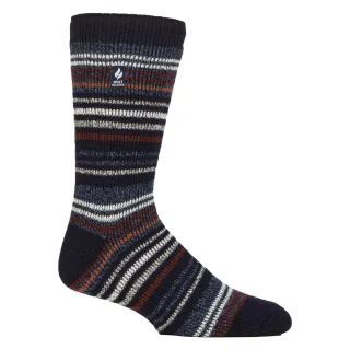 Herren Thermo Streifenmuster Socken für den Winter