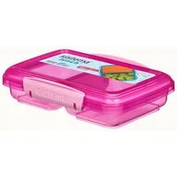 sistema Aufbewahrungsbox Sistema 350ml Small Split Lunch - Pink