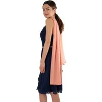 MayTree Modeschal Chiffon Schal Stola Umschlagtuch Abendkleid 70x180, (Stück, 1-St)