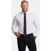 Men Plus Businesshemd Businesshemd EasyCare Vario-Kragen Comfort Fit