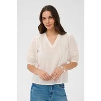 KAFFE Langarmbluse Langarm-Bluse KAvalerie