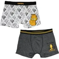 Garfield Boxershorts Garfield der Kater Jungen Boxershorts Unterhose 2er Pack Gr. 134 bis 164
