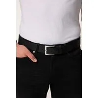 Men Plus Hüftgürtel Gürtel Lederoptik 4cm breit Metall-Schließe