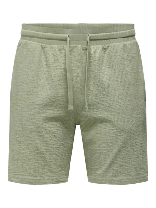 ONLY&SONS - ONSKIAN LIFE STRAIGHT SEERS. SHORTS NOOS Seagrass - Gr. - XL
