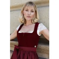 MarJo Dirndl Samt Dirndl 2tlg. - EMMERING - kirsche