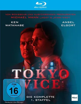 Tokyo Vice Staffel 1 / Die ersten 8 Folgen der Noir-Krimiserie [Blu-ray]
