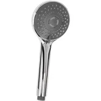 tecuro Duschbrause Komfort-Handbrause Ø 100 mm, mit 3-Funktionen und Antikalknoppen