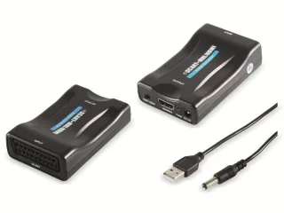 SMART-MULTIMEDIA HDMI-Konverter Scart auf HDMI, 1080p