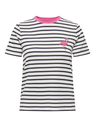 ONLY - ONLHEART S/S TEE JRS NOOS Cloud Dancer - Gr. - L