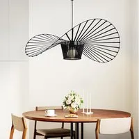 Nettlife Pendelleuchte Vintage Schwarz Esstisch E27 Hängelampe 60/80/100/120/140CM, LED wechselbar, Pendellampe für Wohnzimmer Schlafzimmer Korridor Esszimmer